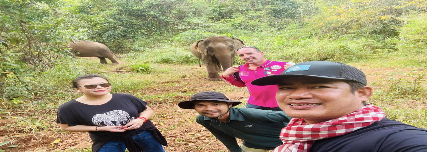 Travel to Mondulkiri for trekking and walking with Elephants.